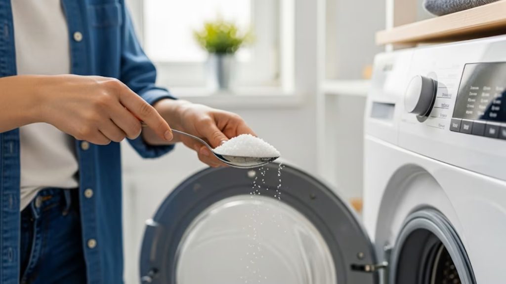 Etwas Salz in die Waschmaschine geben: Warum ist das notwendig und warum ist es in Mode gekommen?