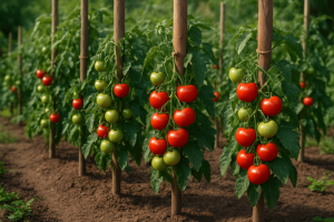 Keine Unterstützung mehr für Tomaten, hier ist die ideale Lösung für den Anbau von Pflanzen mit Platzeinsparung